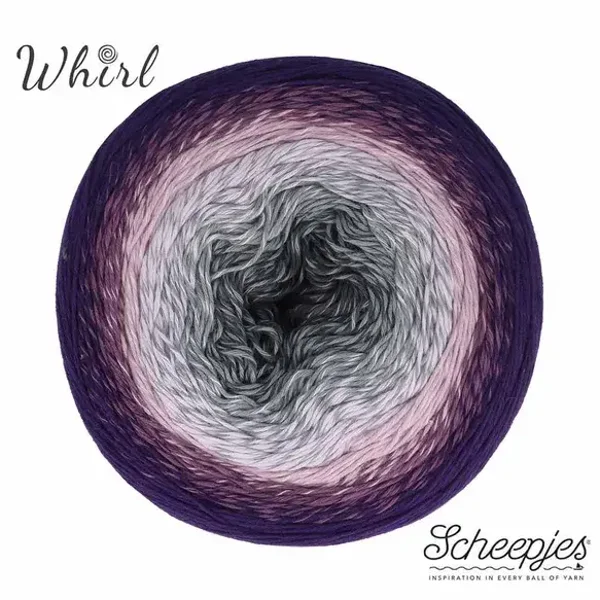 Scheepjes Cotton Whirl 1x1000m - 701 Grape Jam
