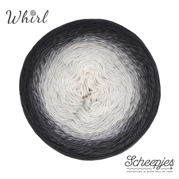 Scheepjes Cotton Whirl 1x1000m - 702 Cookies and Cream