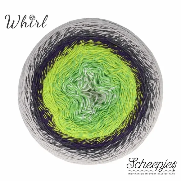 Scheepjes Cotton Whirl 1x1000m - 704 Pistachio Palette