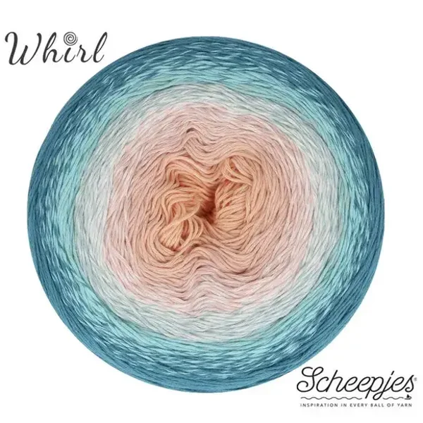 Scheepjes Cotton Whirl 1x1000m - 705 Soft Serve