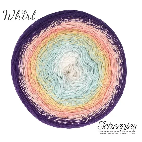 Scheepjes Cotton Whirl 1x1000m - 707 Peach Breeze