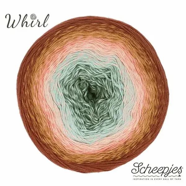 Scheepjes Cotton Whirl 1x1000m - 715 Mellow Meadow