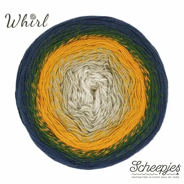 Scheepjes Cotton Whirl 1x1000m - 717 Sunlit Sanctuary
