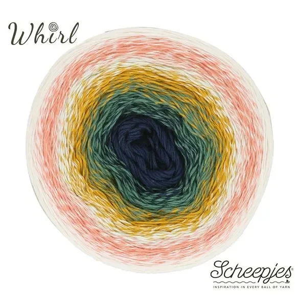 Scheepjes Cotton Whirl 1x1000m - 720 Coastal Cottage