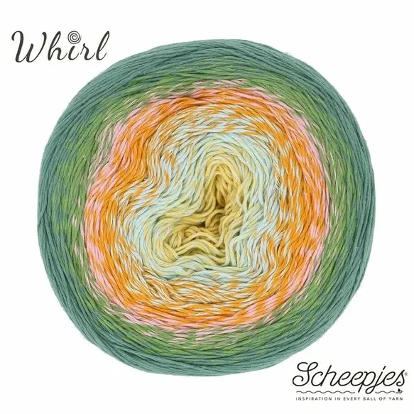 Scheepjes Cotton Whirl 1x1000m - 721 Spring Whisper