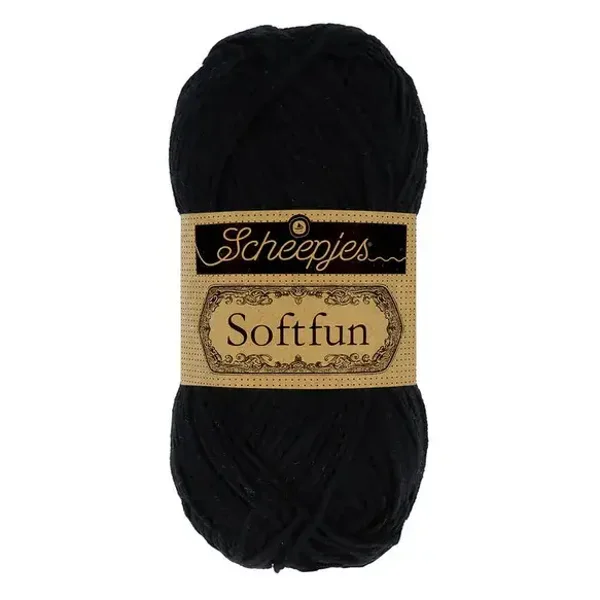 Scheepjes Softfun 50g - 2408 Black