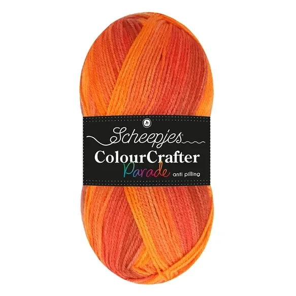 Scheepjes Colour Crafter Parade 1x100g - 402 Orange Blend