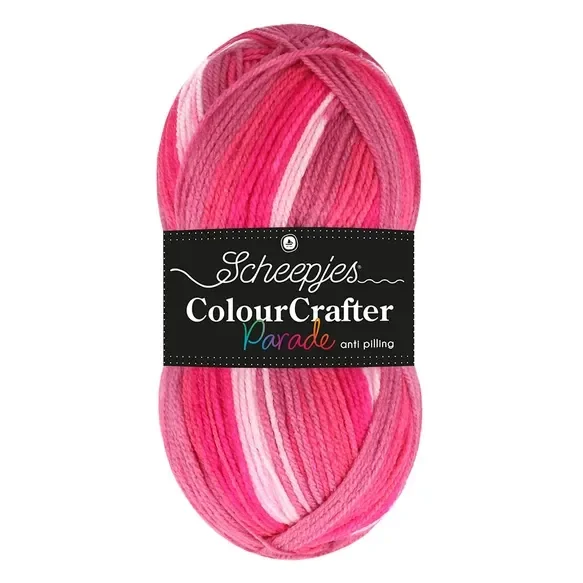 Scheepjes Colour Crafter Parade 1x100g - 406 Pink Blend