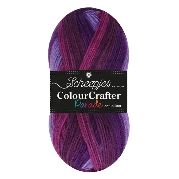 Scheepjes Colour Crafter Parade 1x100g - 407 Purple Blend