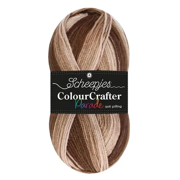 Scheepjes Colour Crafter Parade 1x100g - 409 Brown Blend