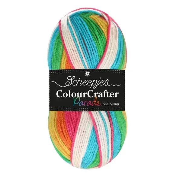 Scheepjes Colour Crafter Parade 1x100g - 610 Classic Rainbow