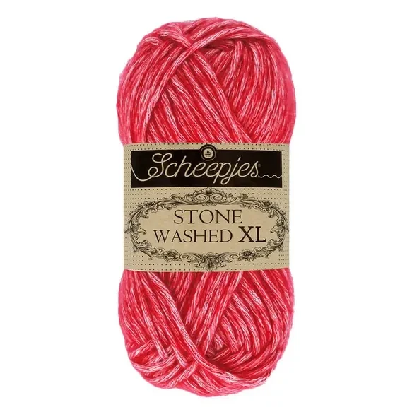 Scheepjes Stone Washed XL 50g - 847 Red Jasper