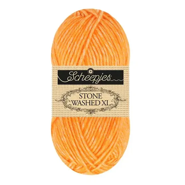 Scheepjes Stone Washed XL 50g - 882 Orange Calcite