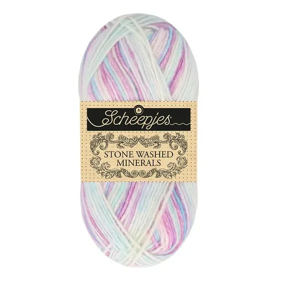 Scheepjes Stone Washed Minerals 1x50g - 907 Amethyst Mist