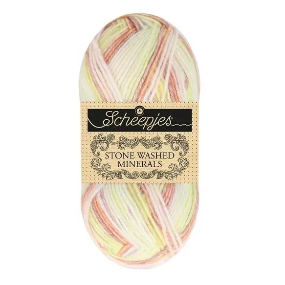 Scheepjes Stone Washed Minerals 1x50g - 910 Garnet Glory