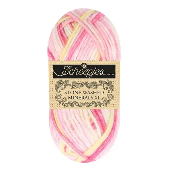 Scheepjes Stone Washed XL Minerals 1x50g - 908 Rhodo