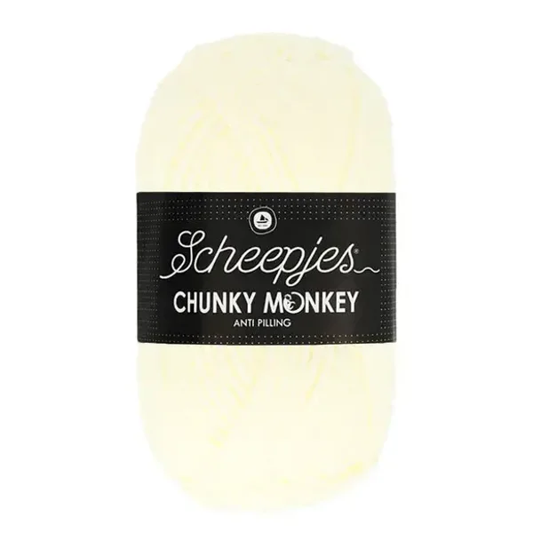 Scheepjes Chunky Monkey 100g - 1005 Cream