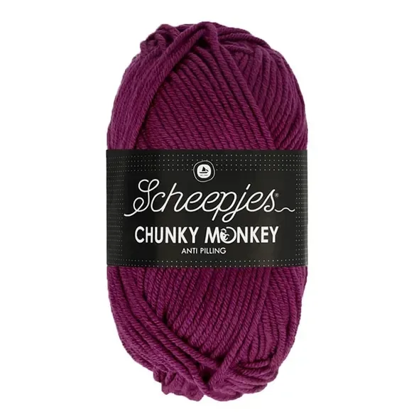 Scheepjes Chunky Monkey 100g - 1061 Cerise
