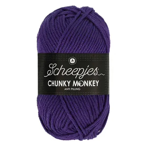 Scheepjes Chunky Monkey 100g - 2001 Deep Violet