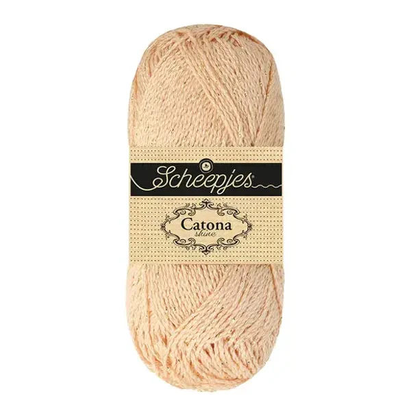 Scheepjes Catona Shine 1x50g - 255-G Shell - Gold