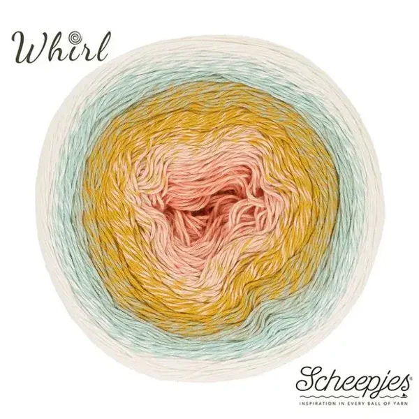 Scheepjes Cotton Whirl 1x1000m - 728 Marshmallow