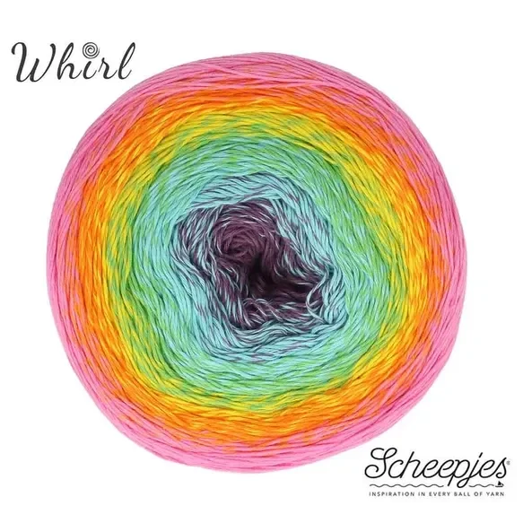 Scheepjes Cotton Whirl 1x1000m - 711 Sprinkles
