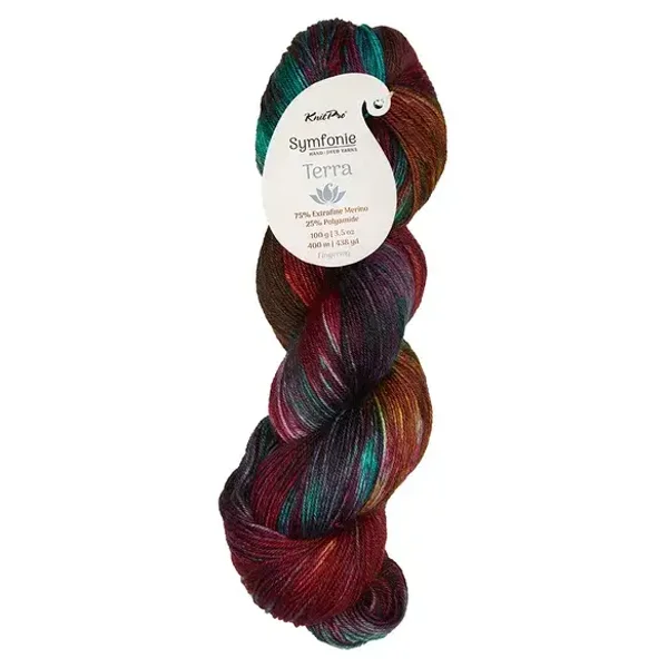 Symfonie Terra variegated 1x100g - VR2002 Party Lights