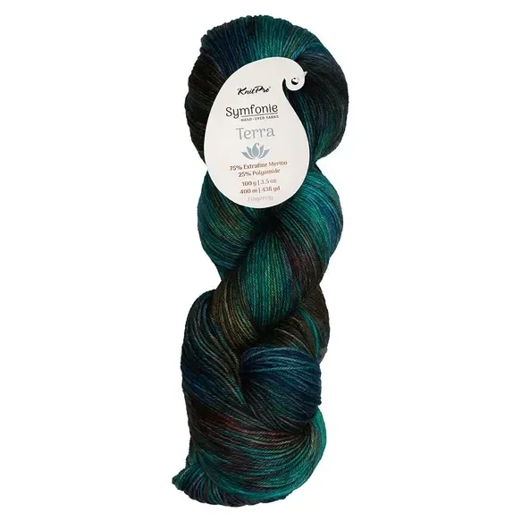 Symfonie Terra variegated 1x100g - VR2004 Tropical Seascape