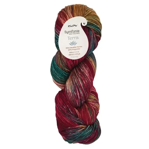Symfonie Terra variegated 1x100g - VR2016 Old Delhi