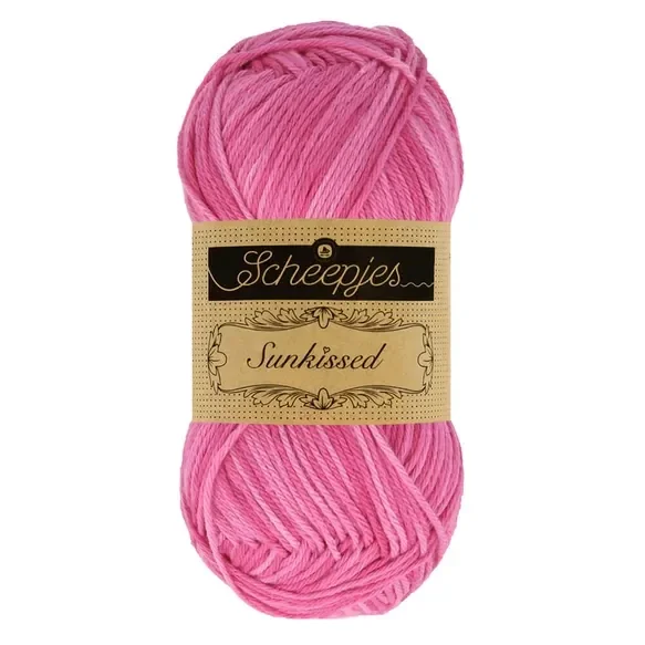 Scheepjes Sunkissed 1x50g - 020 Beach Hut Pink