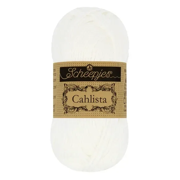 Scheepjes Cahlista 50g  - 106 Snow White