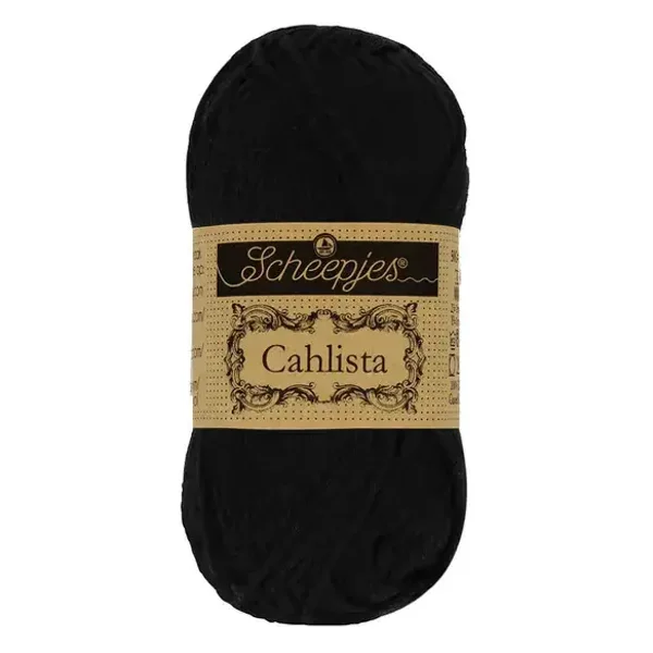 Scheepjes Cahlista 50g  - 110 Jet Black