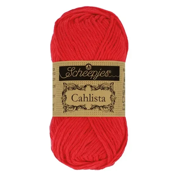 Scheepjes Cahlista 50g  - 115 Hot Red