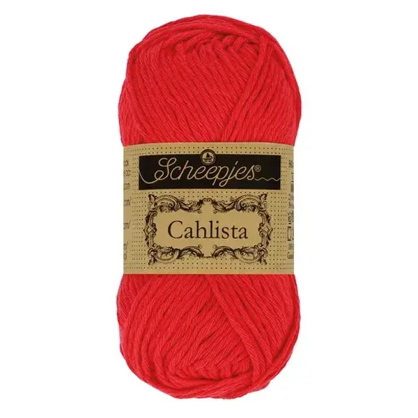 Scheepjes Cahlista 50g  - 115 Hot Red