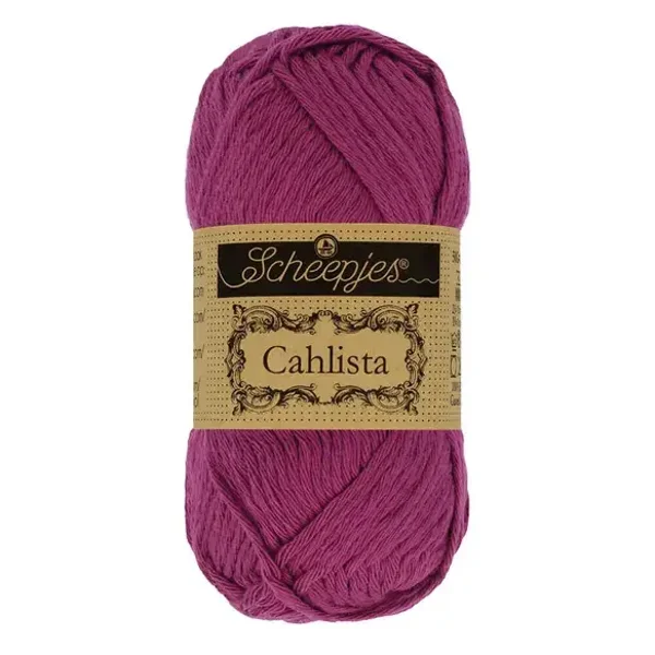 Scheepjes Cahlista 50g  - 128 Tyrian Purple