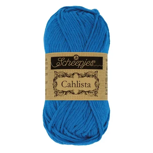 Scheepjes Cahlista 50g  - 201 Electric Blue