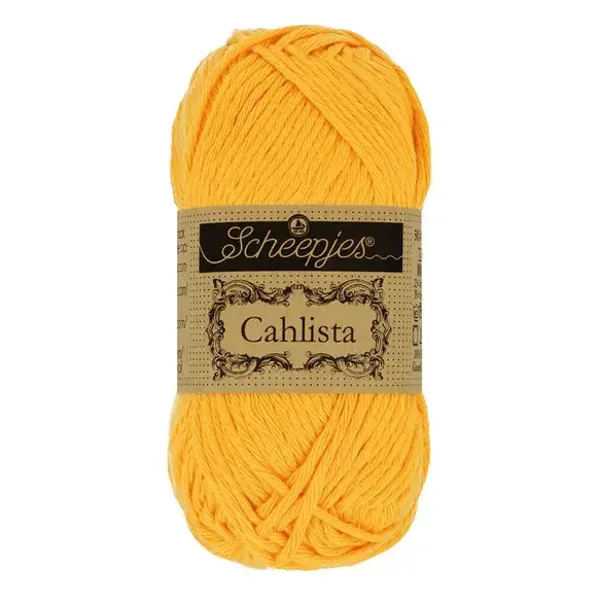 Scheepjes Cahlista 50g -  208 Yellow Gold