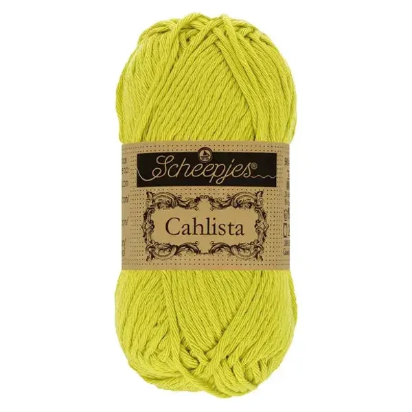 Scheepjes Cahlista 50g  - 245 Green Yellow
