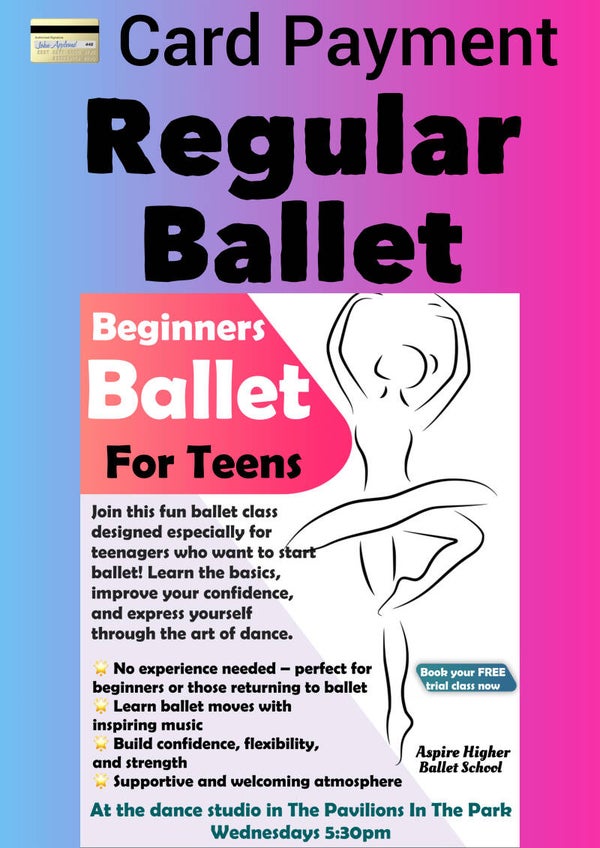 💳 CardPayment Teen Ballet May 2026