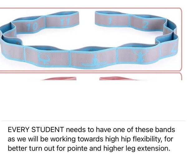 Stretch Band for better Ballet Turn out