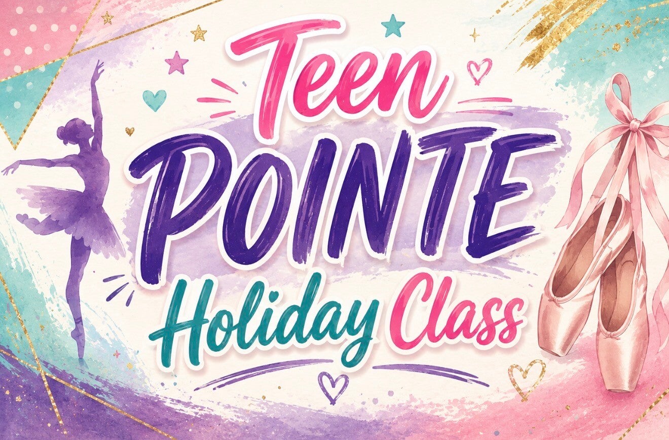 Bank transfer Pointe Holiday Class Teens