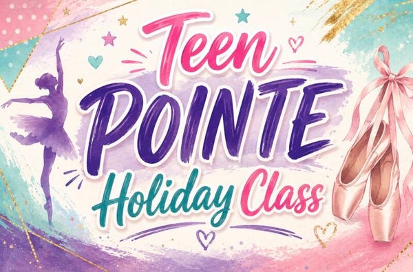Bank transfer Pointe Holiday Class Teens