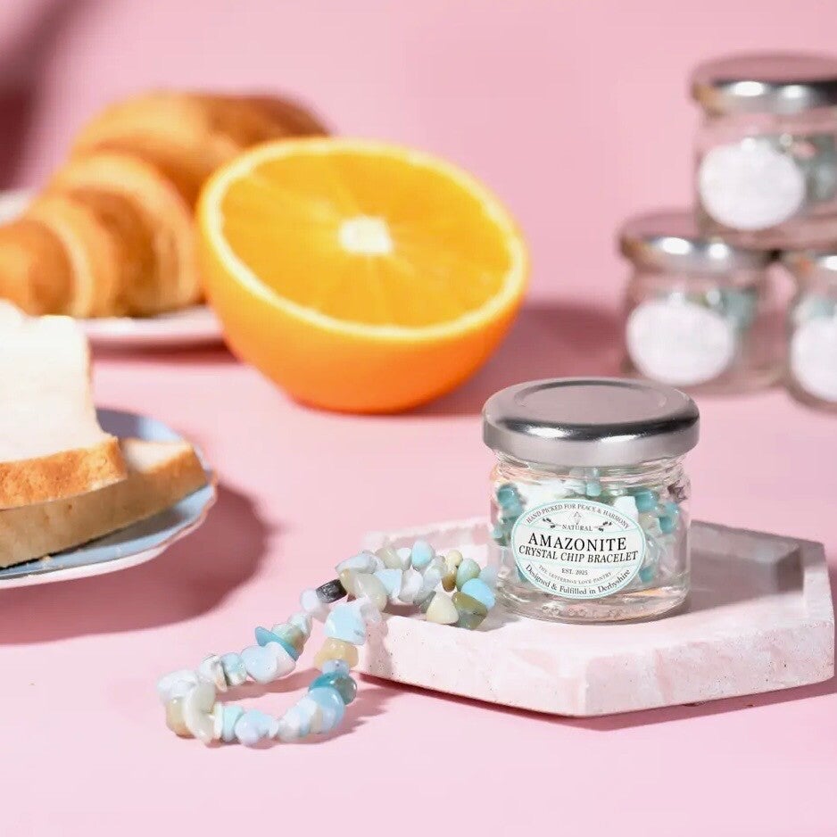 Gem Jar Crystal Bracelet - Amazonite