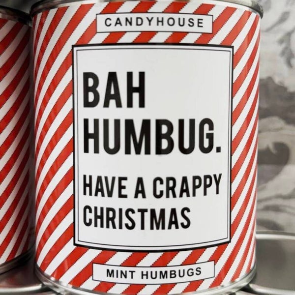 Bah Humbug Mint Tin