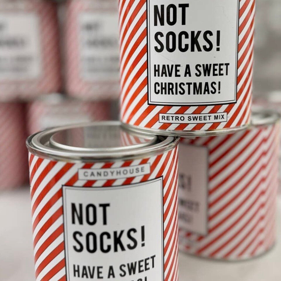 Retro Sweet Sock Tin