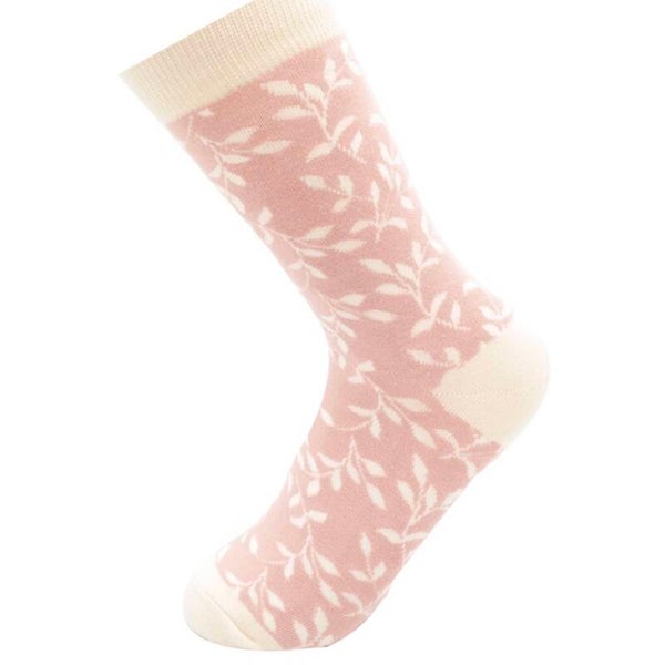 Trailing Leave Socks Dusky Pink
