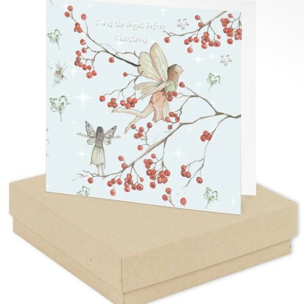Sterling Silver Stud Earrings - Christmas Fairy