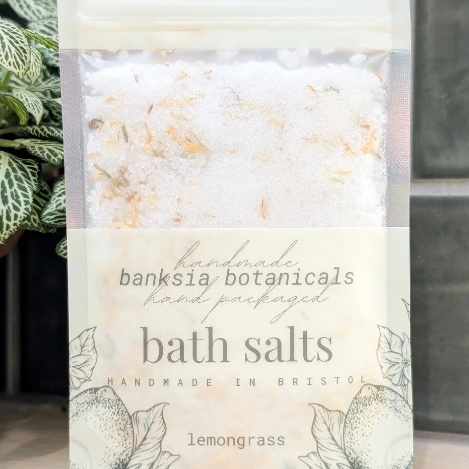 Lemongrass Bath Salts - 250grams