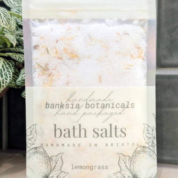 Lemongrass Bath Salts - 250grams