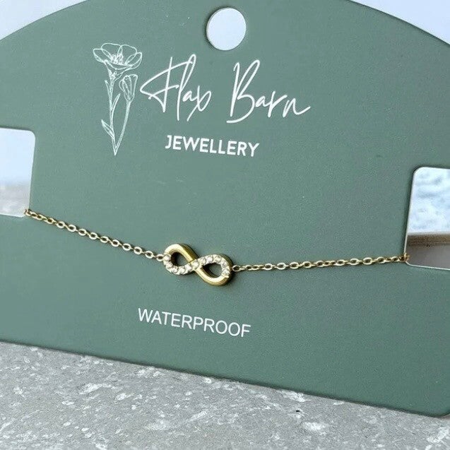 Gold Infinity Bracelet